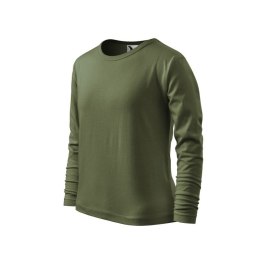 Koszulka Malfini Fit-T LS Jr MLI-12109 khaki 146 cm/10 lat
