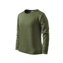 Koszulka Malfini Fit-T LS Jr MLI-12109 khaki 158 cm/12 lat