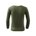 Koszulka Malfini Fit-T LS Jr MLI-12109 khaki 158 cm/12 lat