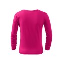 Koszulka Malfini Fit-T LS Jr MLI-12163 malinowy 158 cm/12 lat