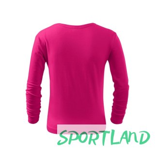 Koszulka Malfini Fit-T LS Jr MLI-12163 malinowy 158 cm/12 lat