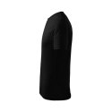 Koszulka Malfini Classic New Jr MLI-13501 czarna 158 cm/12 lat