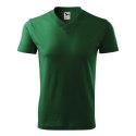 Koszulka Malfini V-neck M MLI-10206 zieleń butelkowa 2XL