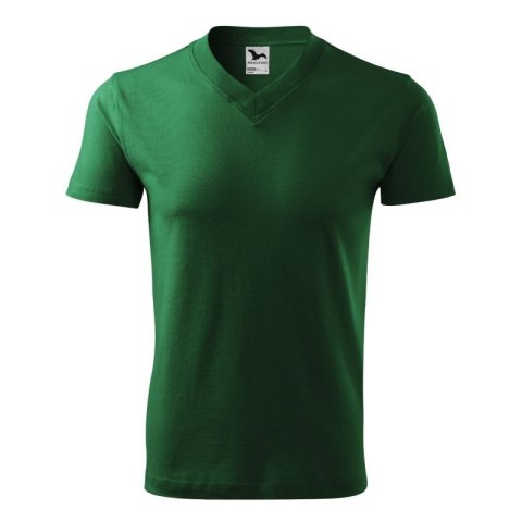 Koszulka Malfini V-neck M MLI-10206 zieleń butelkowa 2XL Koszulka Malfini V-neck M MLI-10206 zieleń butelkowa 2XL