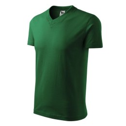 Koszulka Malfini V-neck M MLI-10206 zieleń butelkowa M