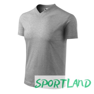 Koszulka Malfini V-neck M MLI-10212 ciemnoszary melanż L