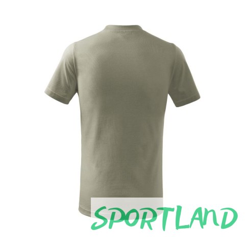 Koszulka Basic Malfini Jr MLI-13828 jasny khaki 146 cm/10 lat Koszulka Basic Malfini Jr MLI-13828 jasny khaki 146 cm/10 lat