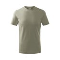Koszulka Basic Malfini Jr MLI-13828 jasny khaki 146 cm/10 lat