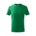Koszulka Malfini Basic Jr MLI-13816 zieleń trawy 146 cm/10 lat