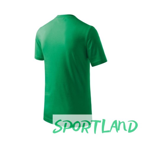 Koszulka Malfini Basic Jr MLI-13816 zieleń trawy 146 cm/10 lat Koszulka Malfini Basic Jr MLI-13816 zieleń trawy 146 cm/10 lat