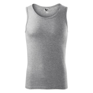 Koszulka Malfini Top Core M MLI-14212 ciemnoszary melanż 2XL