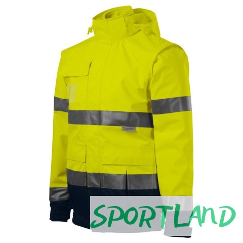 Kurtka Rimeck HV Guard 4 in 1 M MLI-5V297 fluorescencyjny żółty 2XL Kurtka Rimeck HV Guard 4 in 1 M MLI-5V297 fluorescencyjny żółty 2XL