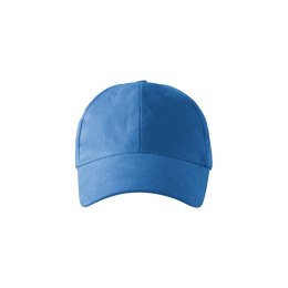 Czapka unisex 6P (lazurowy) nastawialna