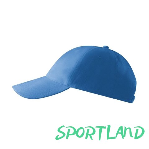 Czapka unisex 6P (lazurowy) nastawialna Czapka unisex 6P (lazurowy) nastawialna