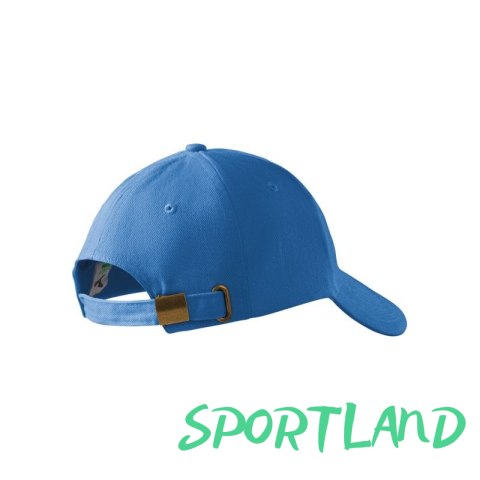 Czapka unisex 6P (lazurowy) nastawialna Czapka unisex 6P (lazurowy) nastawialna