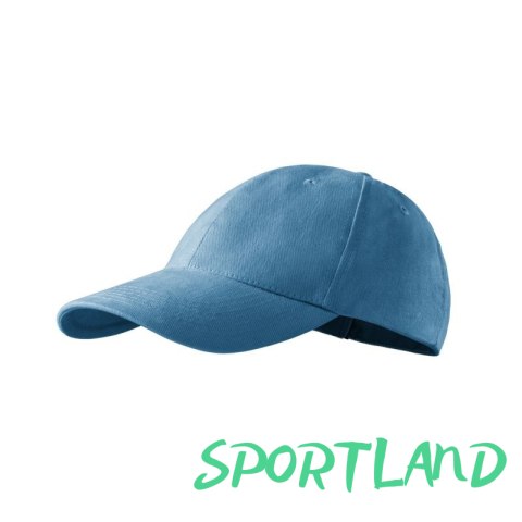 Czapka unisex 6P (lazurowy) nastawialna Czapka unisex 6P (lazurowy) nastawialna
