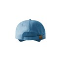 Czapka unisex 6P (lazurowy) nastawialna