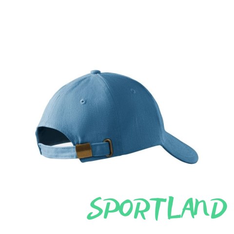 Czapka unisex 6P (lazurowy) nastawialna Czapka unisex 6P (lazurowy) nastawialna