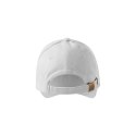 Czapka unisex Sandwich 6P (biały) nastawialna