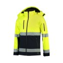 Kurtka Rimeck Bi-color EN ISO 20471 Softshell M MLI-T5297 fluorescencyjny żółty 4XL
