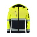 Kurtka Rimeck Bi-color EN ISO 20471 Softshell M MLI-T5297 fluorescencyjny żółty 4XL