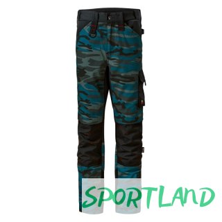 Spodnie Rimeck Vertex Camo M MLI-W09C1 camouflage petrol 48 long