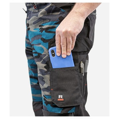 Spodnie Rimeck Vertex Camo M MLI-W09C1 camouflage petrol 56 long Spodnie Rimeck Vertex Camo M MLI-W09C1 camouflage petrol 56 long
