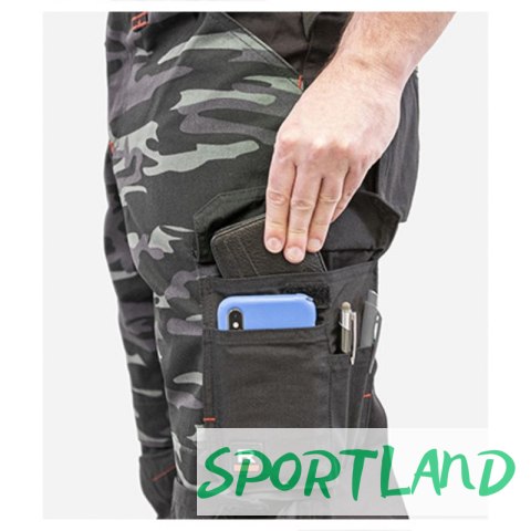 Spodnie Rimeck Vertex Camo M MLI-W09C2 camouflage dark gray 54 long Spodnie Rimeck Vertex Camo M MLI-W09C2 camouflage dark gray 54 long