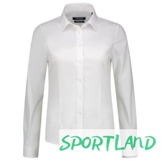 Koszula Malfini Fitted Stretch Blouse W MLI-T24T0 biały 42