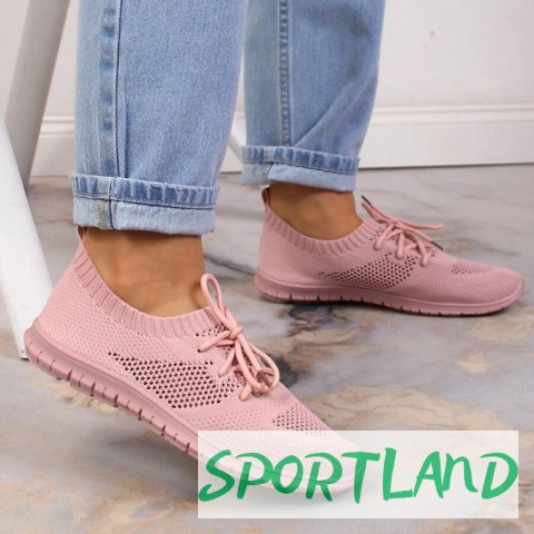 Buty sportowe ażurowe News W EVE211D pudrowy róż 38 Buty sportowe ażurowe News W EVE211D pudrowy róż 38