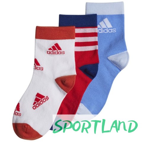 Skarpety adidas LK Socks 3PP H49616 40-42 Skarpety adidas LK Socks 3PP H49616 40-42