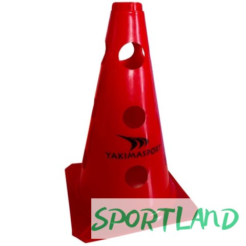 Pachołek z otworami Yakima Sport 23 cm czerwony 100606 N/A Pachołek z otworami Yakima Sport 23 cm czerwony 100606 N/A