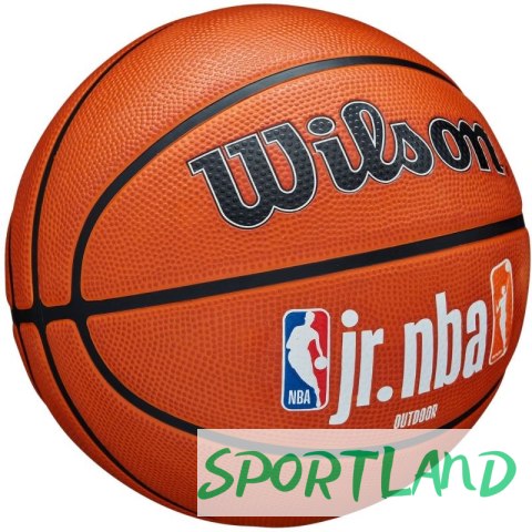 Piłka do koszykówki Wilson Jr NBA Logo Auth Outdoor WZ3011801XB6 7 Piłka do koszykówki Wilson Jr NBA Logo Auth Outdoor WZ3011801XB6 7