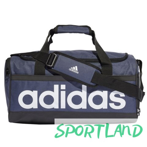 Torba adidas Linear Duffel Bag M HR5349 granatowy Torba adidas Linear Duffel Bag M HR5349 granatowy