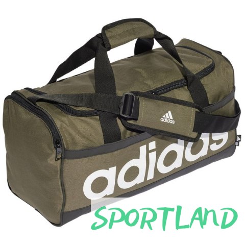 Torba adidas Linear Duffel S HR5354 brązowy Torba adidas Linear Duffel S HR5354 brązowy