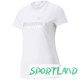 Koszulka Puma ESS+ Metallic Logo Tee W 848303 02 M
