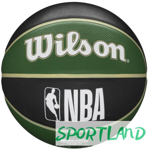 Piłka Wilson NBA Team Milwaukee Bucks Ball WTB1300XBMIL 7 Piłka Wilson NBA Team Milwaukee Bucks Ball WTB1300XBMIL 7