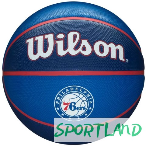 Piłka Wilson NBA Team Philadelphia 76ers Ball WTB1300XBPHI 7