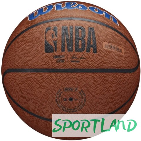 Piłka Wilson Team Alliance Golden State Warriors Ball WTB3100XBGOL 7 Piłka Wilson Team Alliance Golden State Warriors Ball WTB3100XBGOL 7