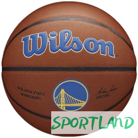 Piłka Wilson Team Alliance Golden State Warriors Ball WTB3100XBGOL 7 Piłka Wilson Team Alliance Golden State Warriors Ball WTB3100XBGOL 7