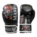 Rękawice bokserskie MASTERS RPU-FLOWER różowy+10 oz