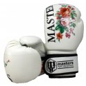 Rękawice bokserskie MASTERS RPU-FLOWER różowy+10 oz