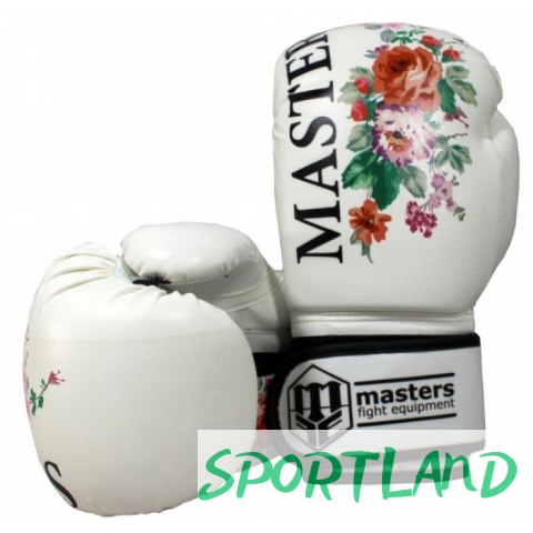 Rękawice bokserskie MASTERS RPU-FLOWER różowy+10 oz Rękawice bokserskie MASTERS RPU-FLOWER różowy+10 oz