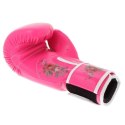 Rękawice bokserskie MASTERS RPU-FLOWER różowy+10 oz