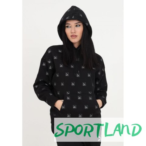 Bluza Puma Brand Love AOP Hoodie FL W 535706 01 L Bluza Puma Brand Love AOP Hoodie FL W 535706 01 L