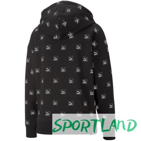 Bluza Puma Brand Love AOP Hoodie FL W 535706 01 M Bluza Puma Brand Love AOP Hoodie FL W 535706 01 M