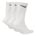 Skarpetki Nike Everyday Lightweight Crew 3Pak SX7676 100 XL: 46-50