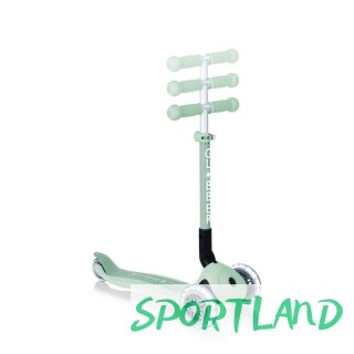 Hulajnoga 3-kołowa Globber Foldable Lights ECOlogic Pistachio Jr 692-505 N/A