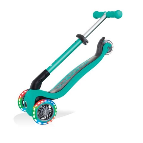 Hulajnoga 3-kołowa Globber Foldable Lights Emerald Green Jr 437-107 N/A Hulajnoga 3-kołowa Globber Foldable Lights Emerald Green Jr 437-107 N/A