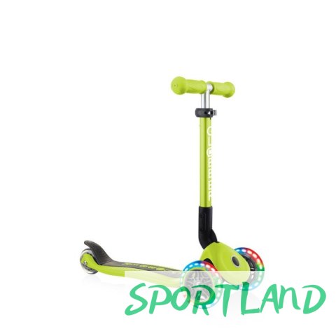 Hulajnoga 3-kołowa Globber Foldable Lights Lime Green Jr 437-106 N/A Hulajnoga 3-kołowa Globber Foldable Lights Lime Green Jr 437-106 N/A